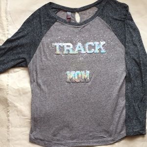 3/$20 Track Mom Custom Long-sleeve Tee